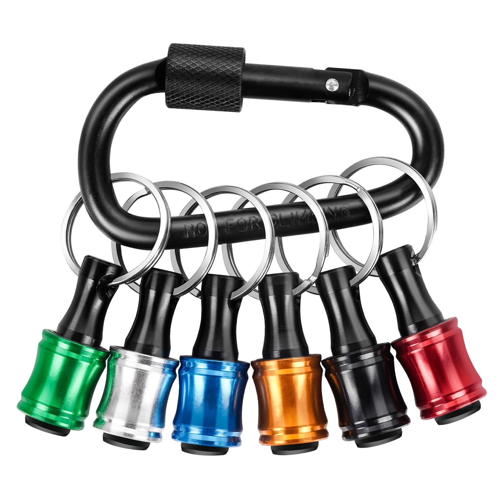 3 Set Bit Holders 1/4 inch Hex Shank Screwdriver Bits Holder Extension Bar Keychain Screw Adapter Drill Change Hand-held Screwdrivers Drill Bits Holder Portable Tools & Home Improvement Gift